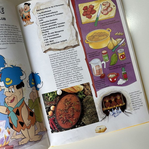 Feuersteins Kochbuch used, German children's cookbook