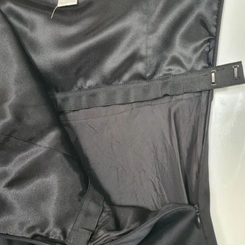Ann Taylor strapless silk dress like new, black, size S