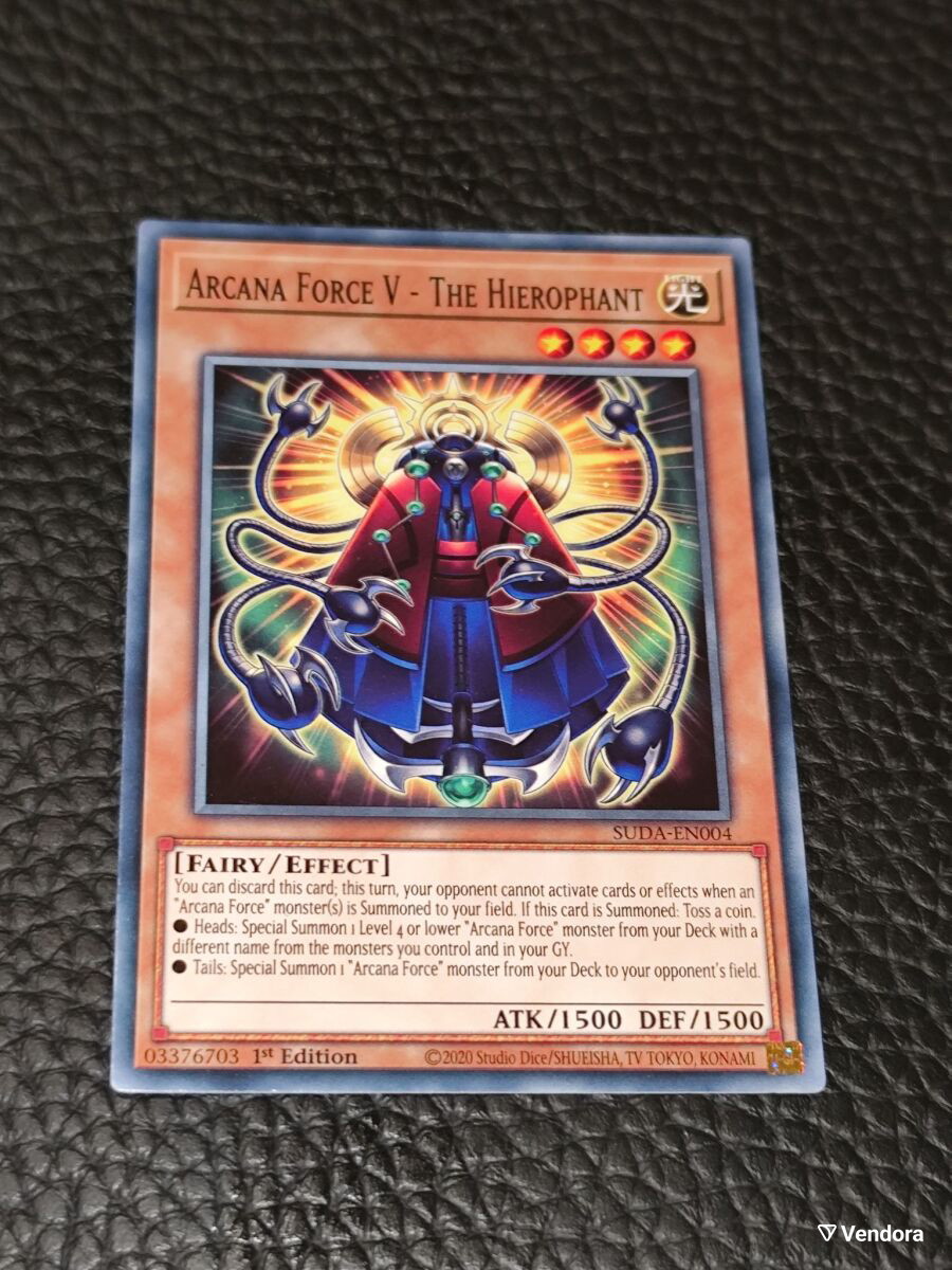 Yu-Gi-Oh! – Arcana Force VII – The Chariot (LODT-EN013) – Light Of Destruction – 1st Edition – Common – Einzelkarte Für Sammler & Duellanten