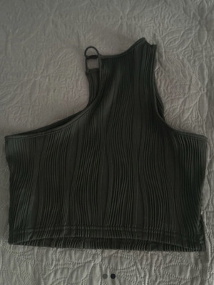Shein black sleeveless top like new, size M