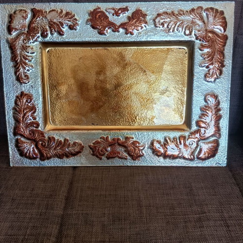 Glass decorative tray