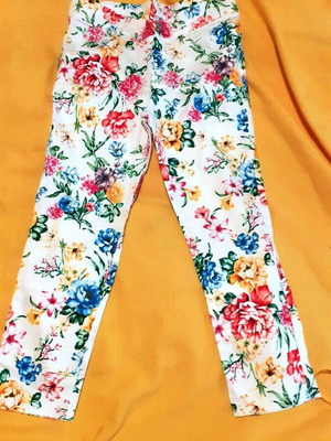 Floral pants Trax new, size 6 years