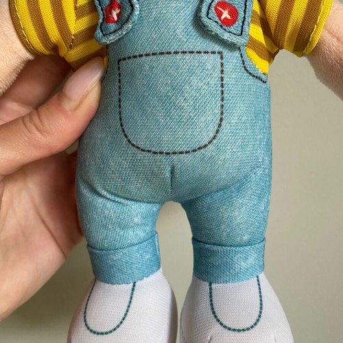 Despicable Me Agnes plush doll used, 27-28 cm