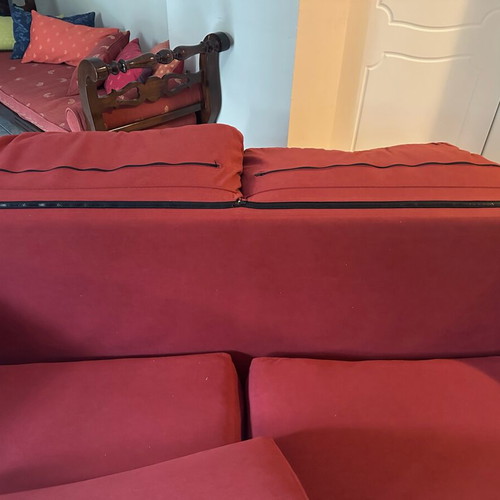 Two-seater sofa used 1.72x0.85 with cushions