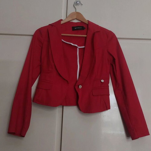 Artisti Italiani jacket red size XS like new