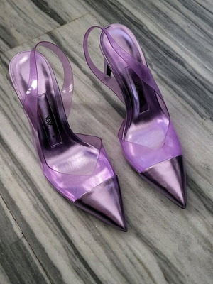 Zara heels new, purple, size 39