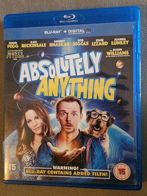 Absolutely Anything Blu Ray like new with English subtitles