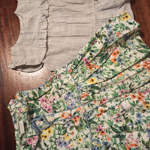 Baby set 2 summer dresses Next for 6-9 months like new