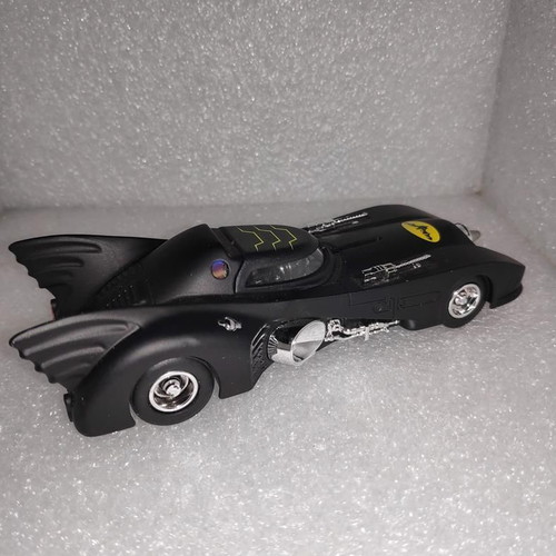 Batman Batmobile 1989 Justice Warrior metal model with light and sound