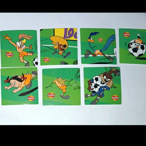 Looney Tunes Loonovia stickers set of 7 like new