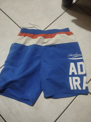 Admiral boys' swim shorts used, size 8 years, blue