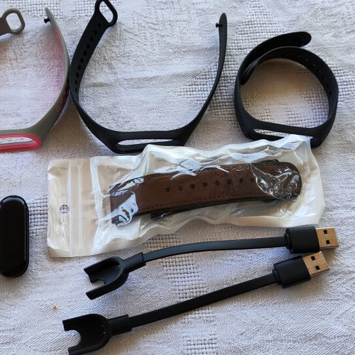 Mi Band straps chargers and spare parts used with Amazfit strap included