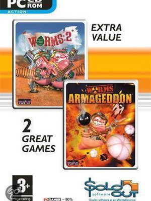 Worms 2 & Worms Armageddon PC PAL new