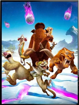 Diamond Painting "Ice Age" new