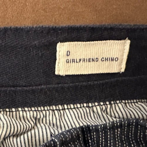 GAP striped pants used, size XS, dark blue
