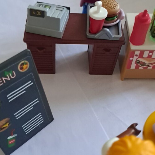 Playmobil Fast Food Set like new