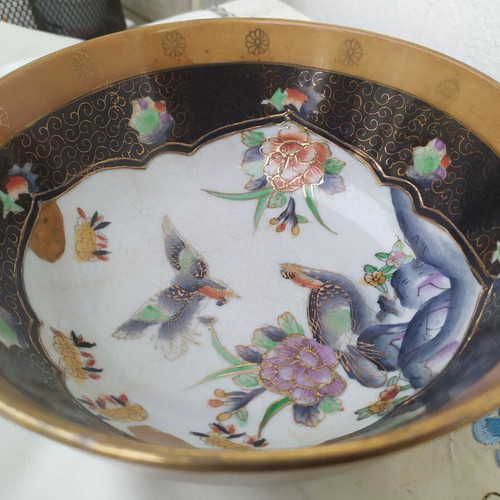 Vintage porcelain Japanese bowl Royal Satsuma like new