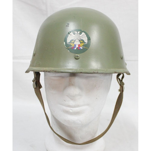 1989 KEVLAR YUGOSLAV ARMY HELMET
