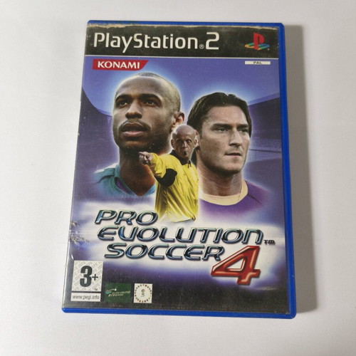 Pro Evolution 4 Game PlayStation 2 used, old collectible