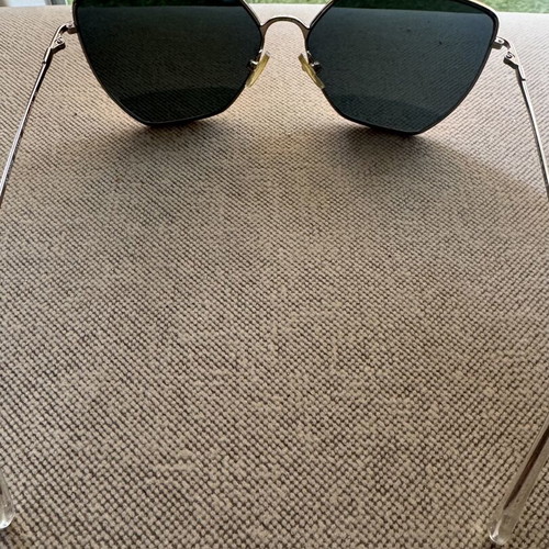 AX Armani Exchange rose gold sunglasses for women