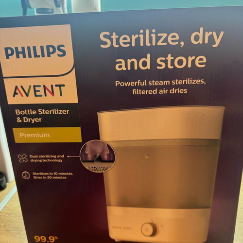Ηλεκτρικός Αποστειρωτής Ατμού Philips Avent SCF293/00 καινούργιος με εγγύηση