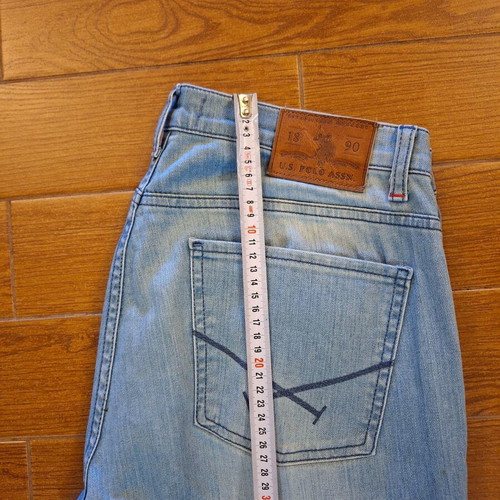 U.S. Polo Assn. Slim Straight men's jeans like new, size W32, light blue