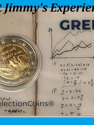 Επετειακό 2 ευρώ Κωνσταντίνος Καραθεοδωρή 2023 καινούργιο limited edition coin card