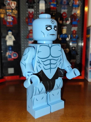 Φιγούρα Dr. Manhattan σαν καινούργιο, 16 εκ, DC Watchmen