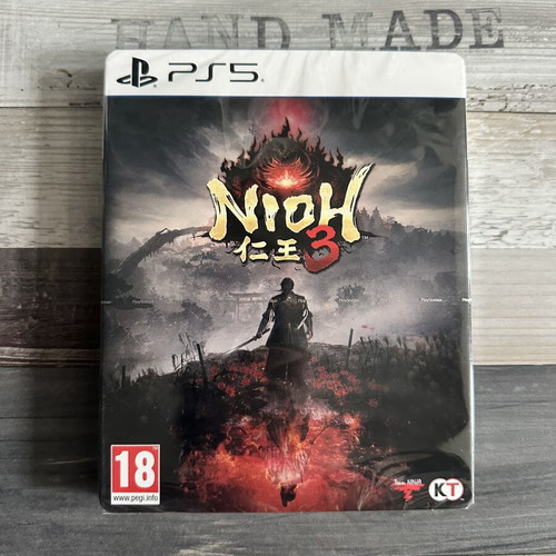 Nioh 3 Steelbook Launch Edition PS5 sealed