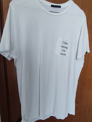 Calliope T-shirt, white, size L
