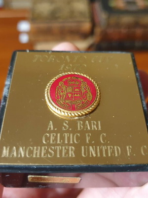 Toronto Cup 1970 Memorabilia with A. S. Bari, Celtic F. C. and Manchester United F. C.