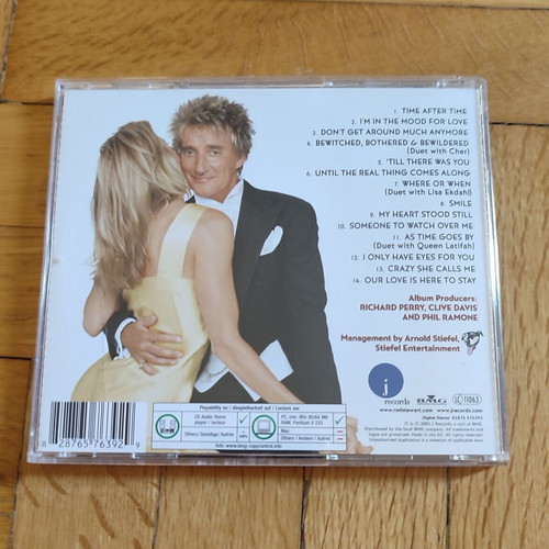 Rod Stewart As Time Goes By The Great American Songbook Vol. II CD