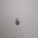 Earring clasp 1.6 new, silver