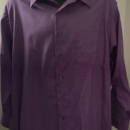 Geoffrey Beene shirt XL in lovely condition purple