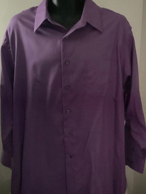 Geoffrey Beene shirt XL in lovely condition purple