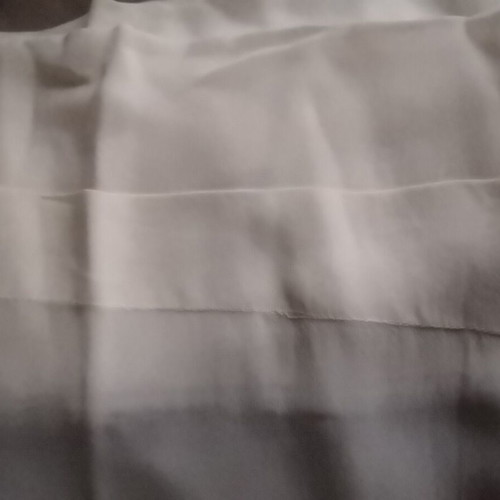 Lussile official skirt, like new, grey-sky blue and ivory muslin fabric