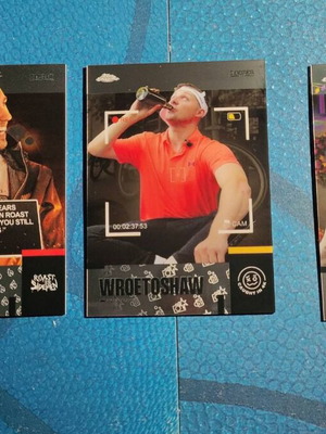 Κάρτες Topps Chrome Sidemen XIX σαν καινούργιες, σετ 3 τεμαχίων