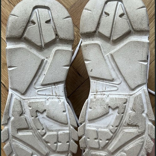 Women's light summer sneakers used, white, sizes 37.5-38