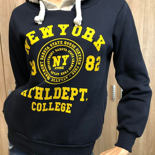 Senrise sweatshirt like new, blue and yellow, size M