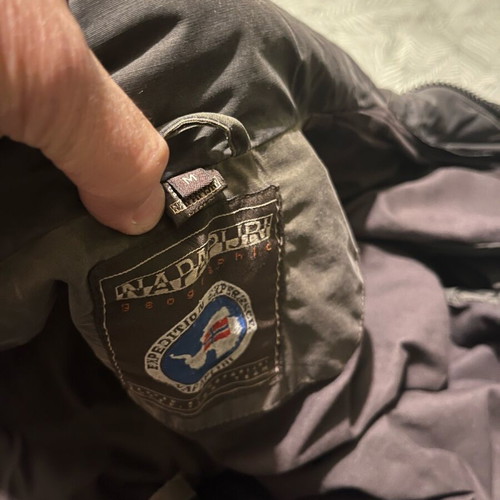 Napapijri 2-in-1 jacket used, black and gray