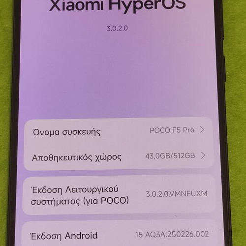 POCO F5 Pro Black 5G smartphone 12GB RAM 512GB storage