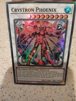 Crystron Phoenix Yu-Gi-Oh card new