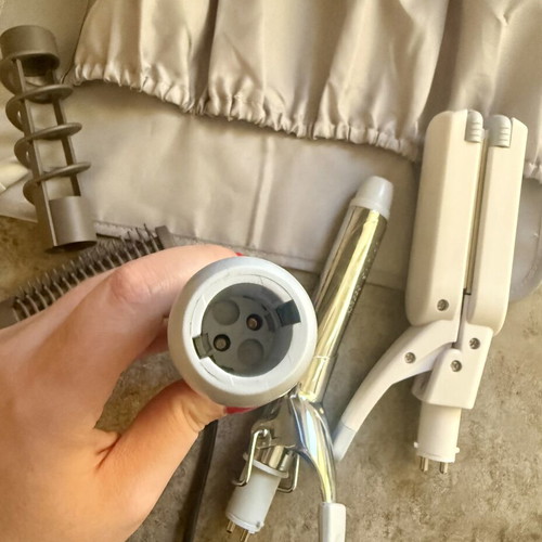 Phillips Beauty 8 in 1 Geometricks curling iron straightener set like new