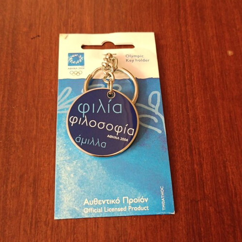 Olympic Games 2004 collectible keychain