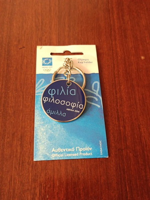 Olympic Games 2004 collectible keychain