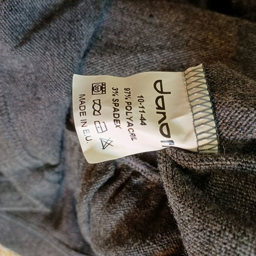 Danoff blouse gray like new, one size
