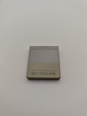 Nintendo GameCube Memory Card used, tested, 59 blocks