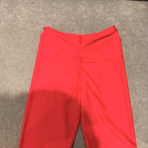 Begatti red leggings size L like new