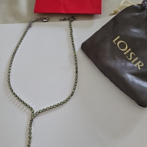 Loisir necklace green pistachio new unworn