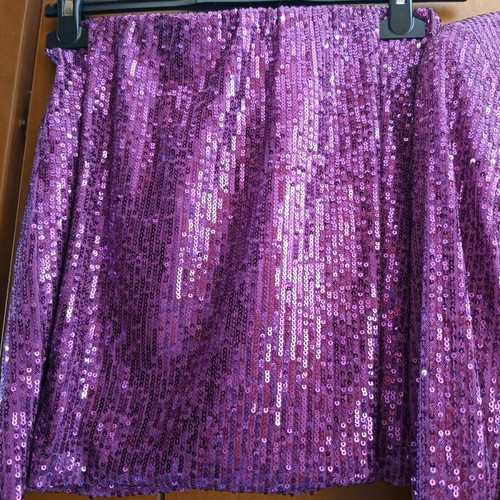 Set with shiny sequin design new pink